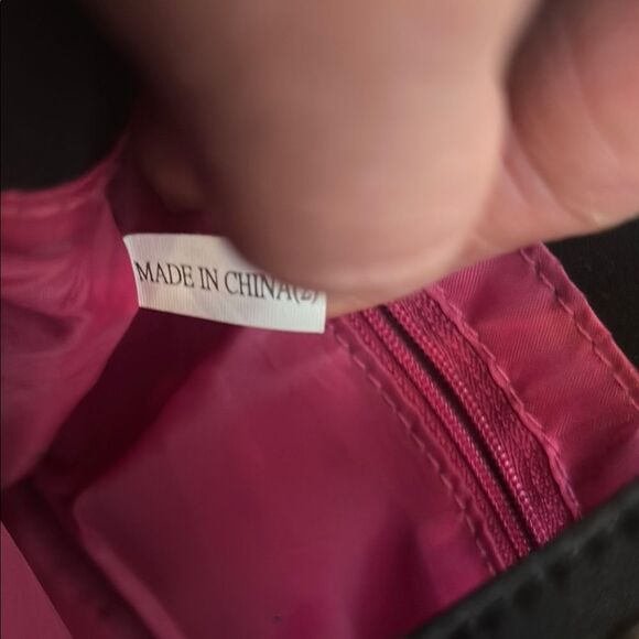 Embroidered Black Handbag - Picture 11 of 11